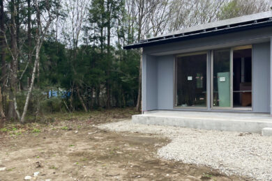 まもなく木工事完了